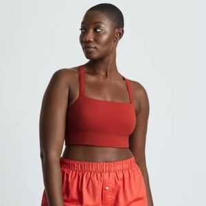 NWT sports cropped tank